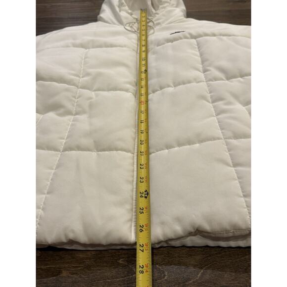 Nike Sportswear Classic Womens White Therma-FIT Puffer Jacket Size M FB7672-100 - Picture 8 of 9